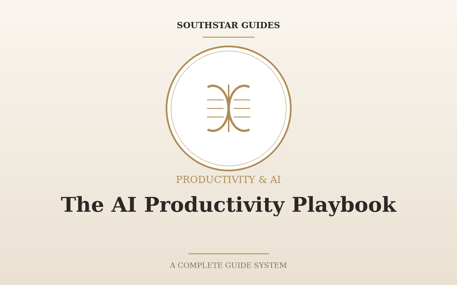 The AI Productivity Playbook: 7 Simple Systems to Get More Done Without Working More Hours